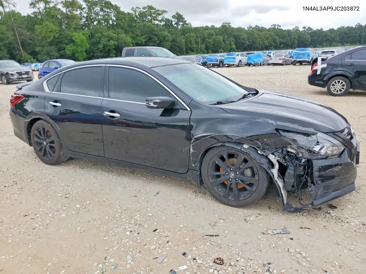 2018 Nissan Altima 2.5 Sr VIN: 1N4AL3AP9JC203872 Lot: 61186866