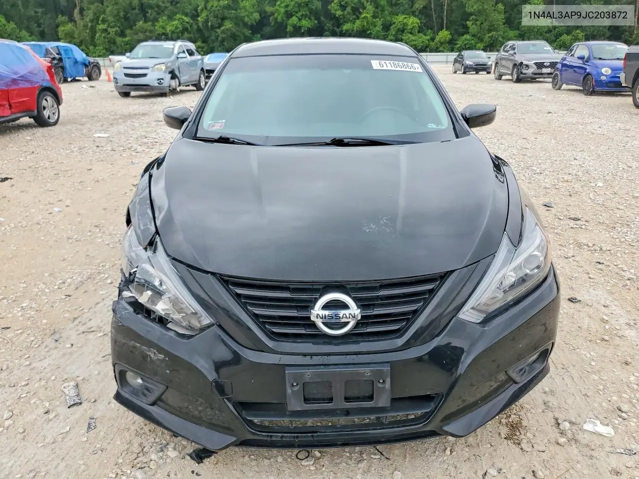 2018 Nissan Altima 2.5 Sr VIN: 1N4AL3AP9JC203872 Lot: 61186866
