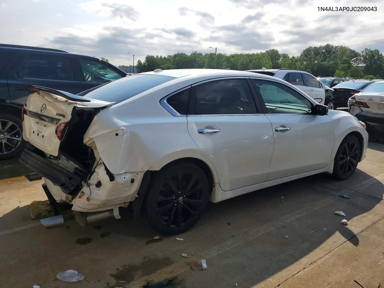 2018 Nissan Altima 2.5 Sr VIN: 1N4AL3AP0JC209043 Lot: 61699296