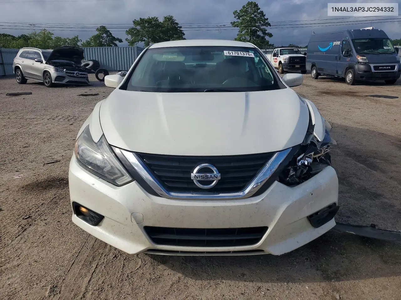 2018 Nissan Altima 2.5 Sr VIN: 1N4AL3AP3JC294332 Lot: 61701376