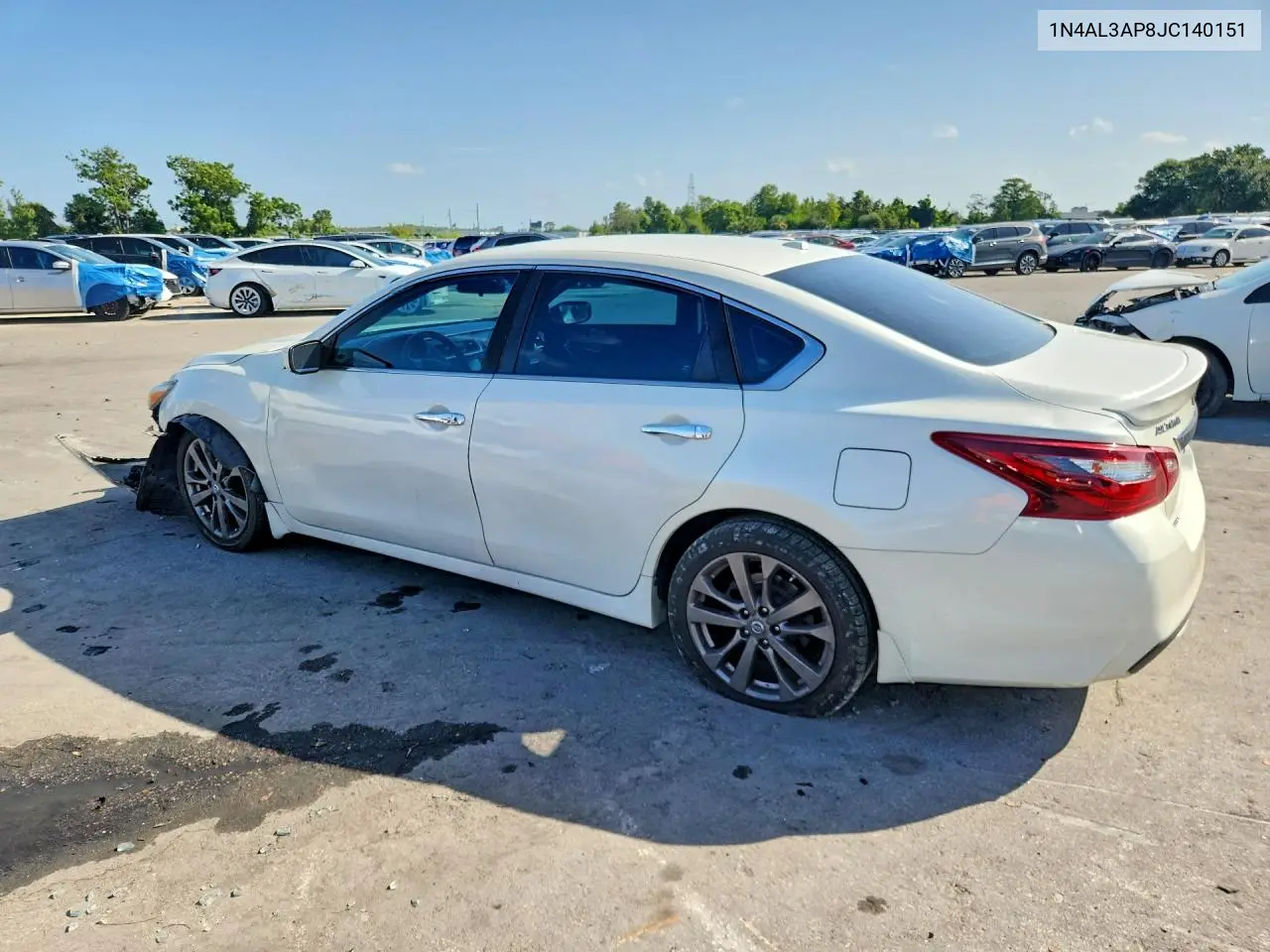 2018 Nissan Altima 2.5 Sr VIN: 1N4AL3AP8JC140151 Lot: 61922036