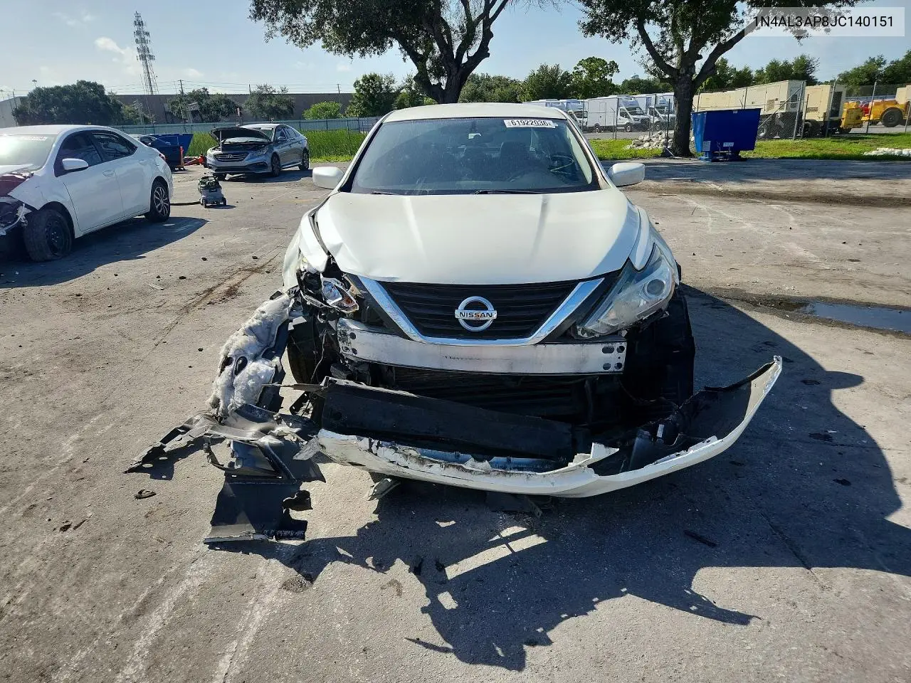 2018 Nissan Altima 2.5 Sr VIN: 1N4AL3AP8JC140151 Lot: 61922036