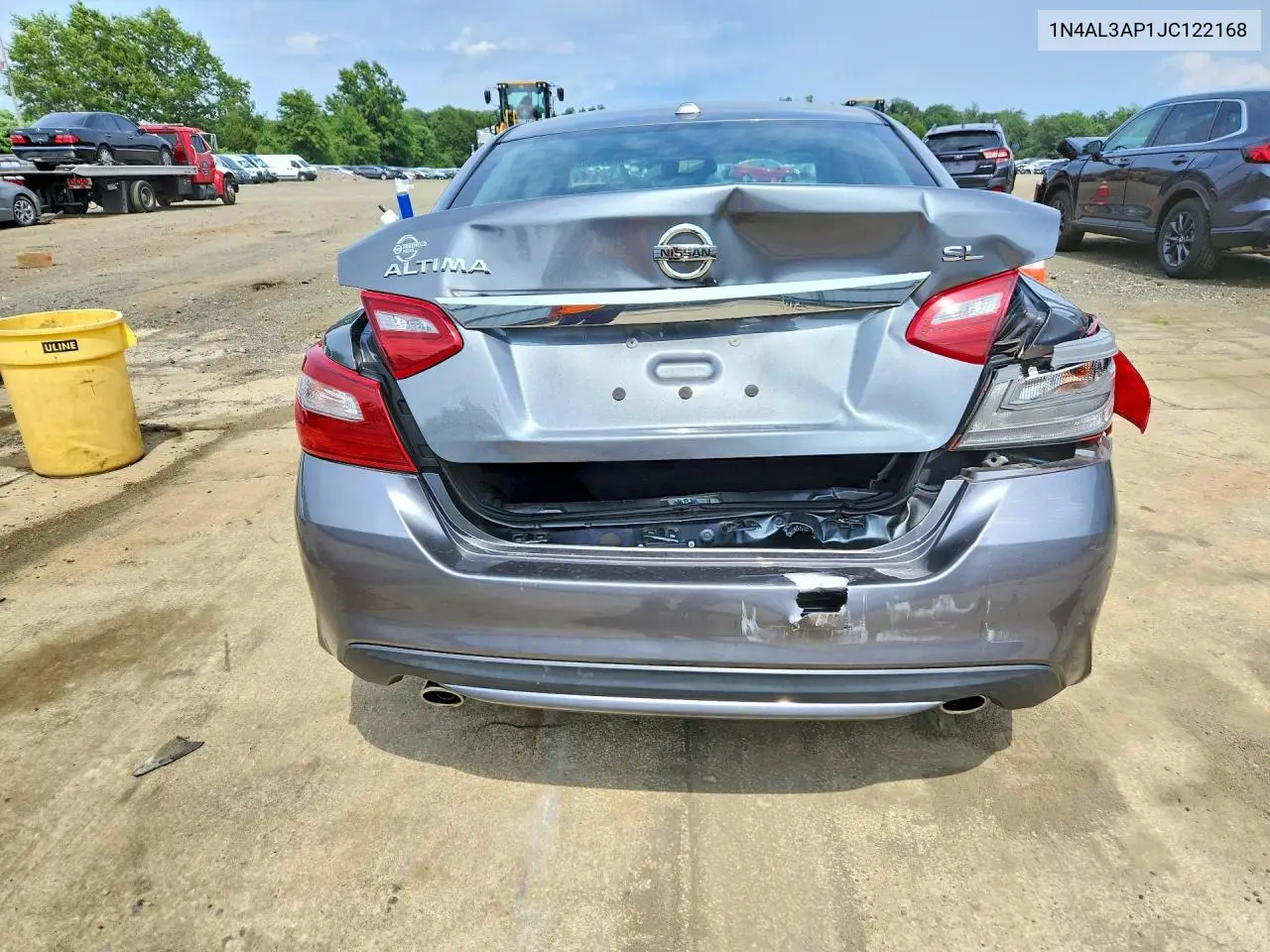2018 Nissan Altima 2.5 Sl VIN: 1N4AL3AP1JC122168 Lot: 62016646