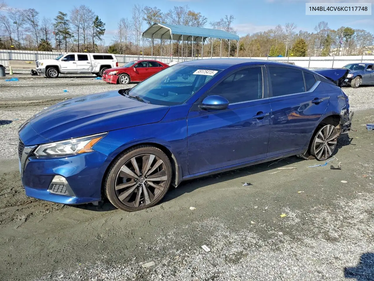 1N4BL4CV6KC117748 2019 Nissan Altima Sr
