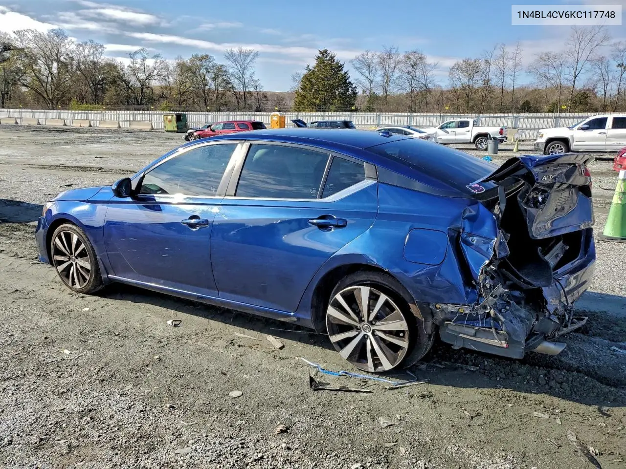 1N4BL4CV6KC117748 2019 Nissan Altima Sr