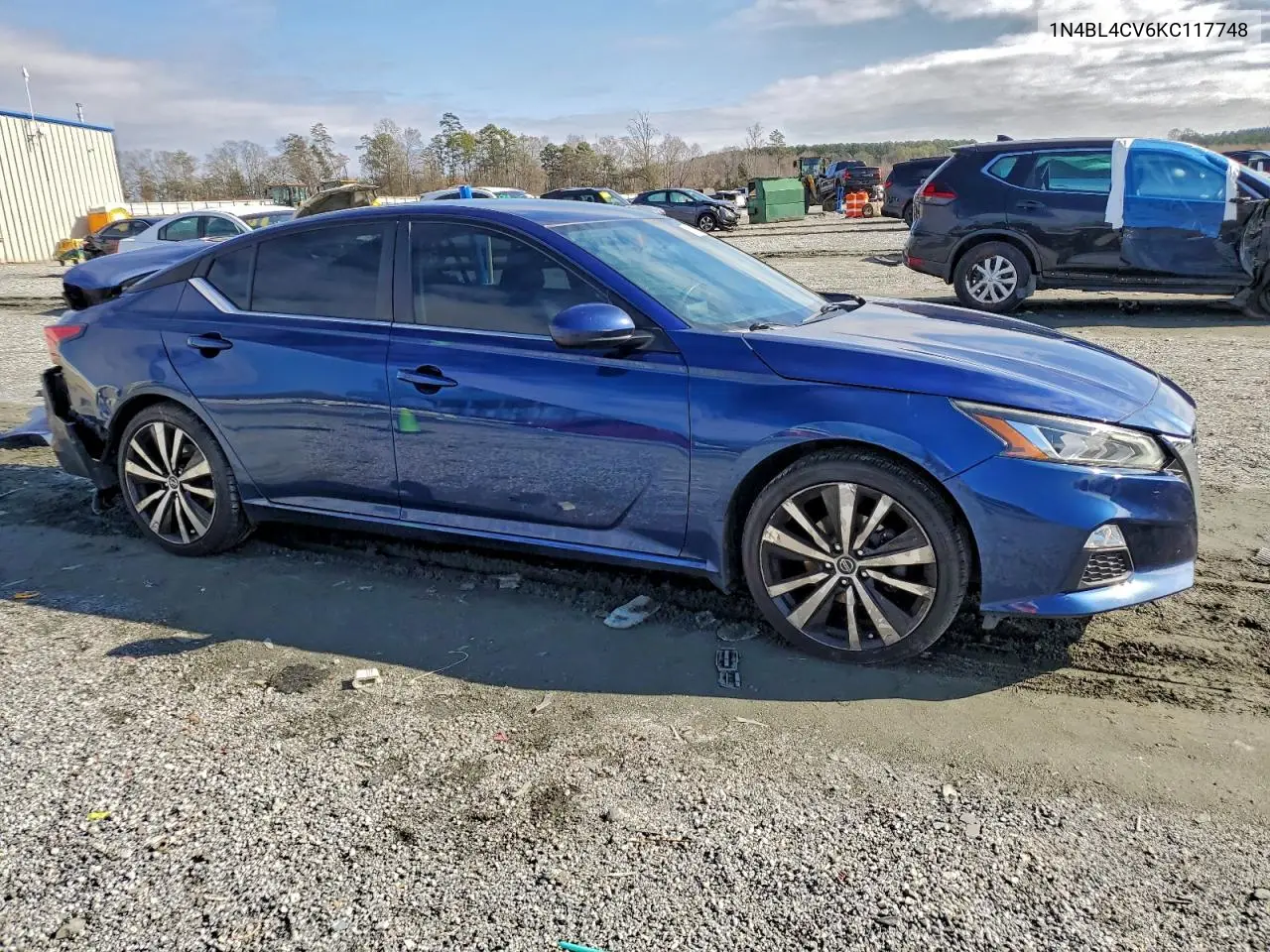 1N4BL4CV6KC117748 2019 Nissan Altima Sr
