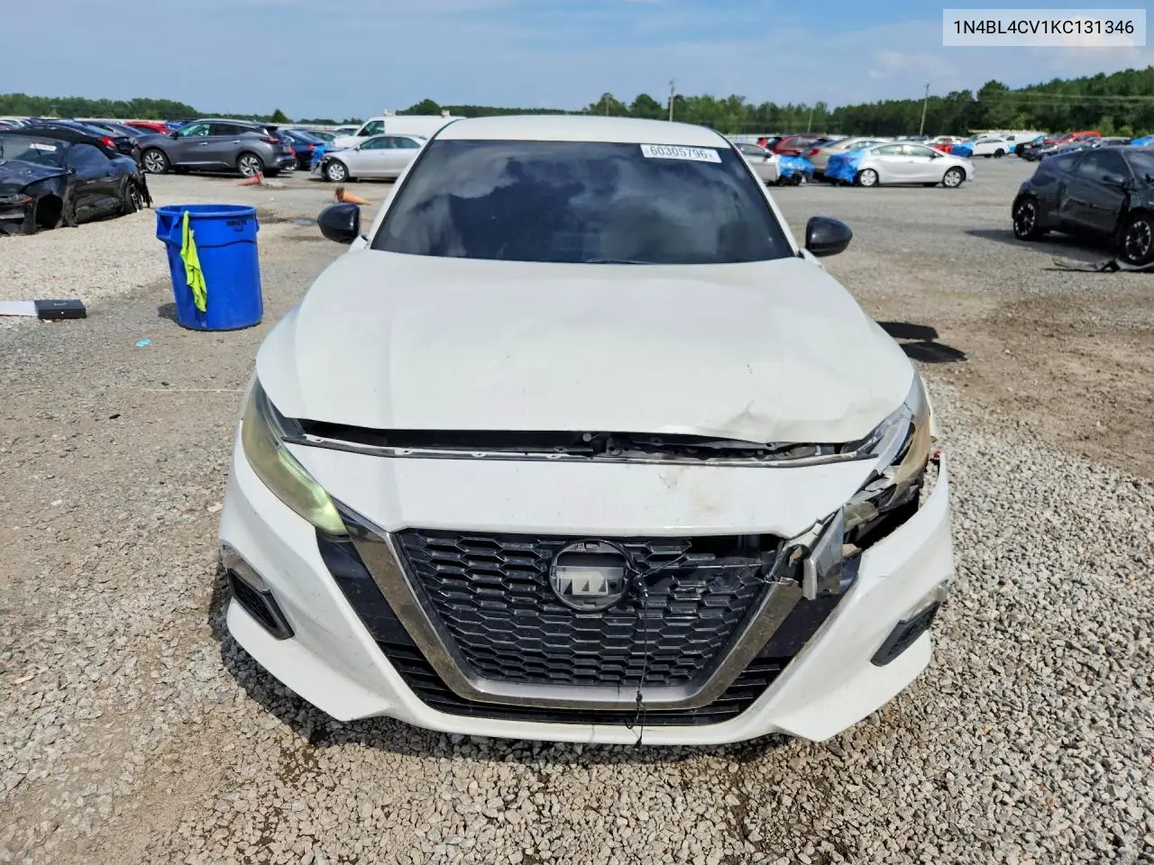 2019 Nissan Altima Sr VIN: 1N4BL4CV1KC131346 Lot: 60305796
