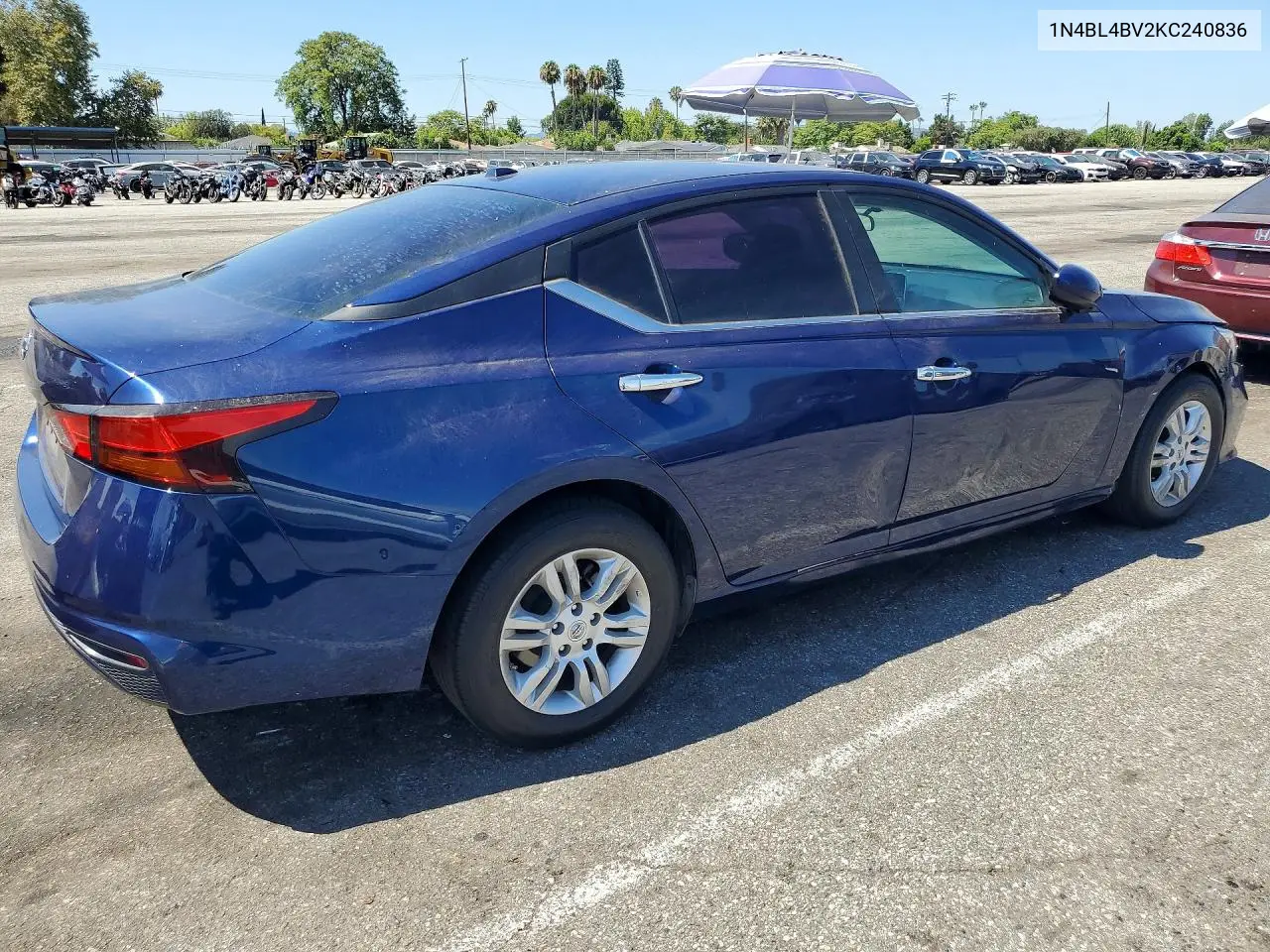 2019 Nissan Altima S VIN: 1N4BL4BV2KC240836 Lot: 60526406