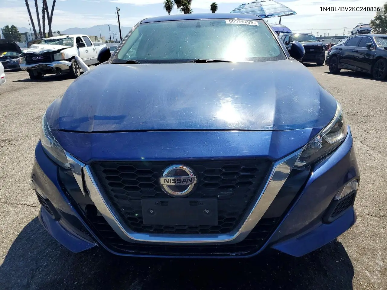 2019 Nissan Altima S VIN: 1N4BL4BV2KC240836 Lot: 60526406