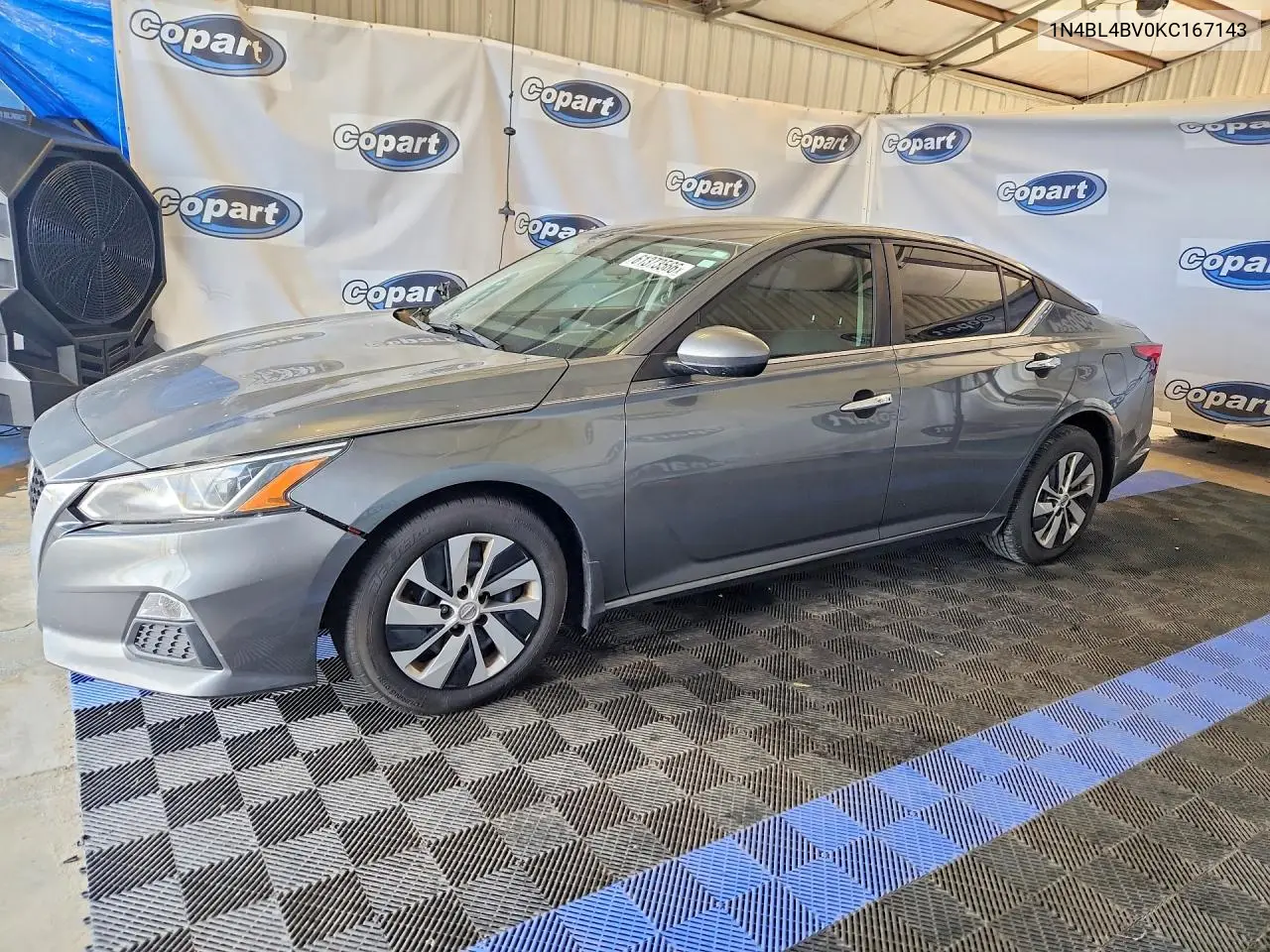 2019 Nissan Altima S VIN: 1N4BL4BV0KC167143 Lot: 61373566