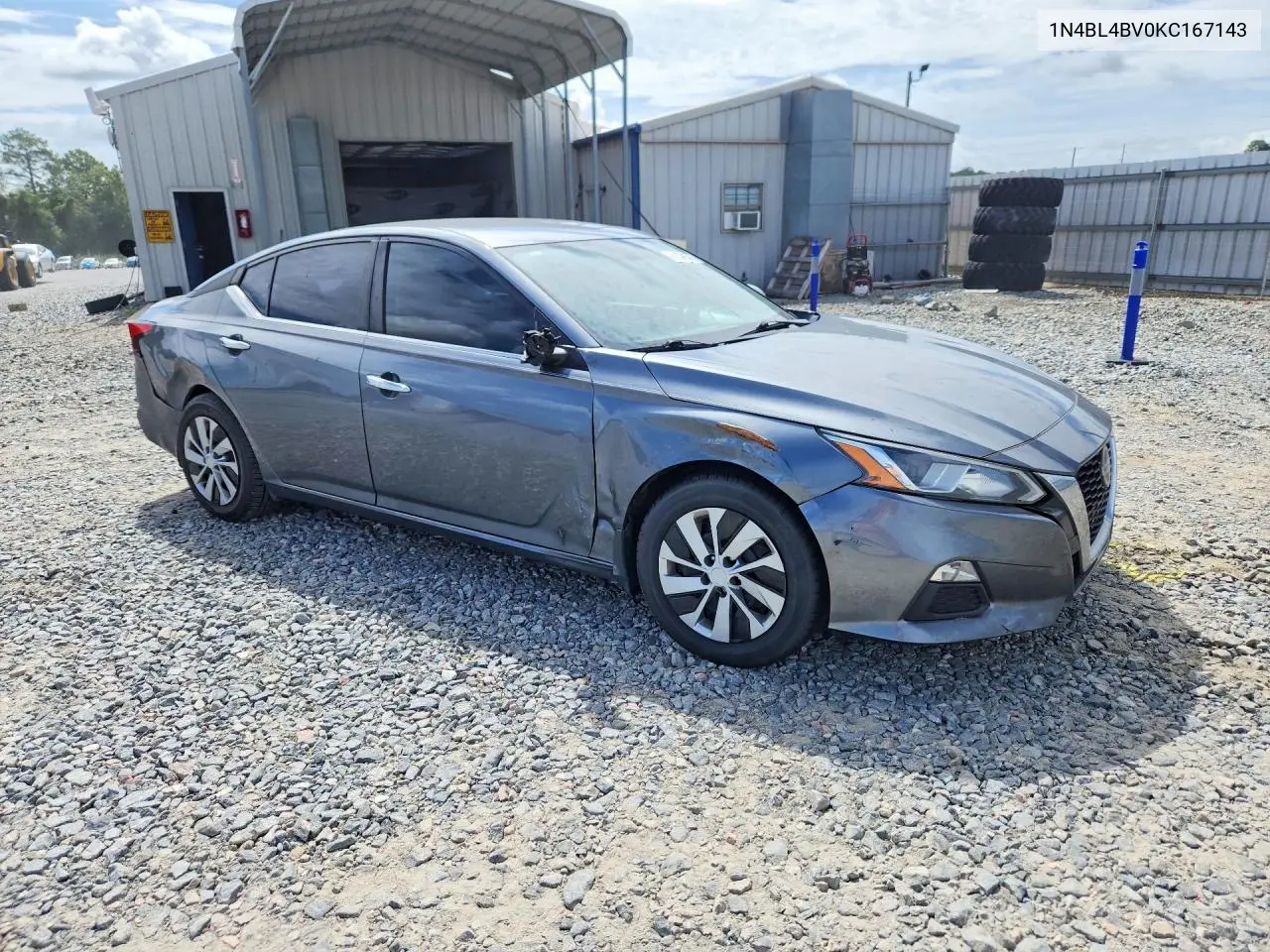 2019 Nissan Altima S VIN: 1N4BL4BV0KC167143 Lot: 61373566