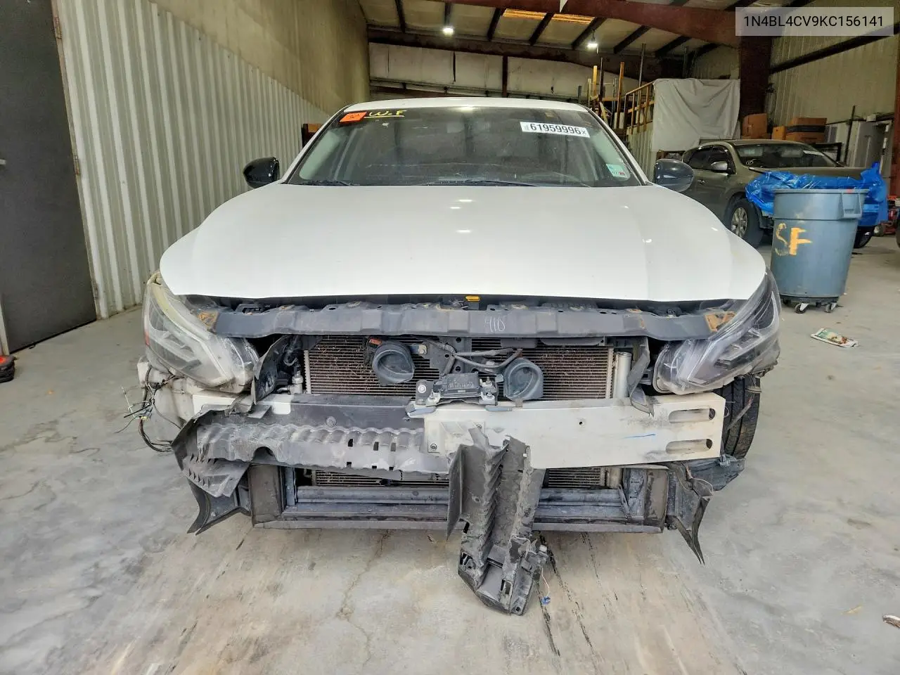 1N4BL4CV9KC156141 2019 Nissan Altima Sr
