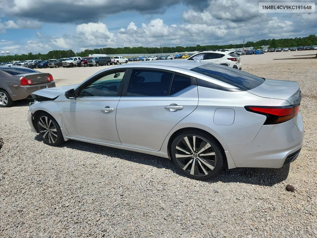 2019 Nissan Altima Sr VIN: 1N4BL4CV9KC191648 Lot: 62042806