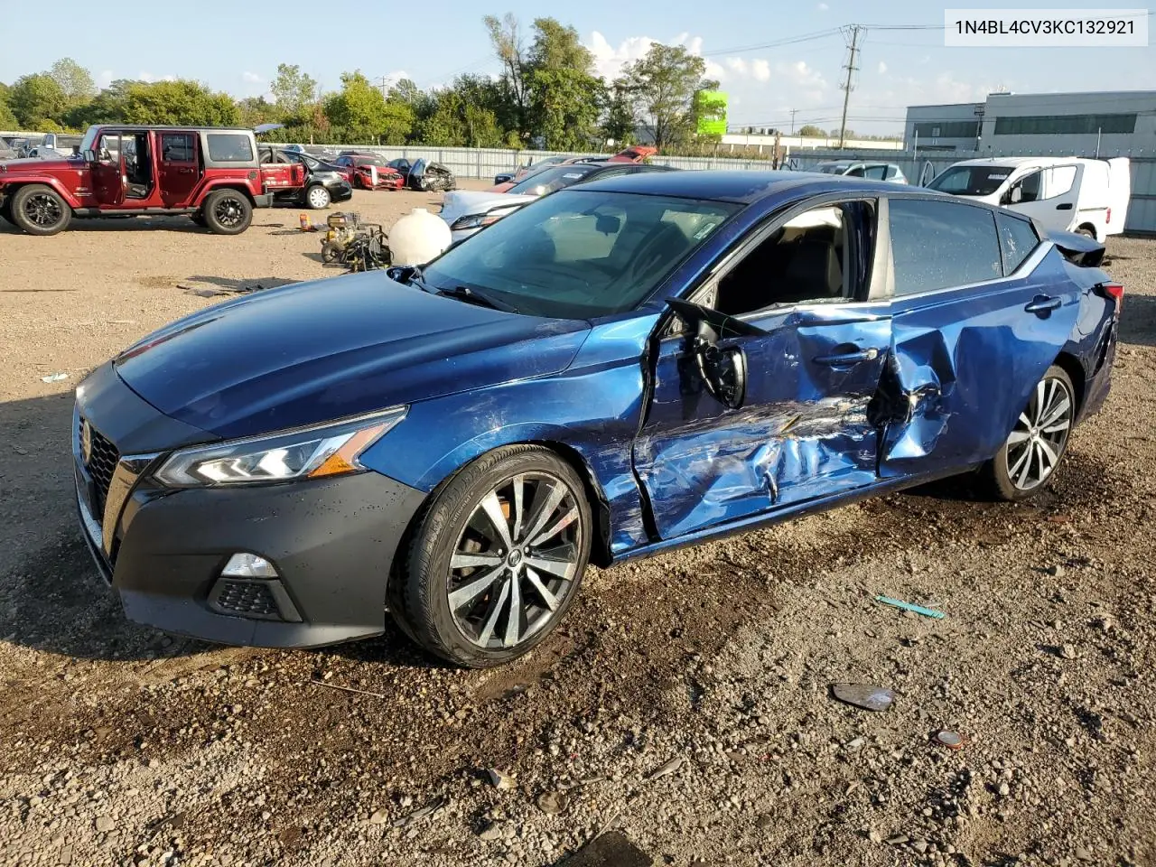 1N4BL4CV3KC132921 2019 Nissan Altima Sr