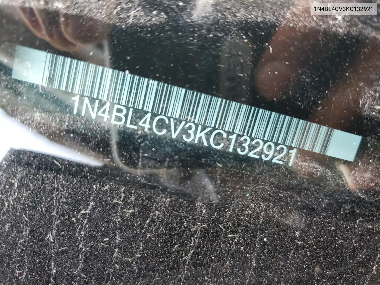 1N4BL4CV3KC132921 2019 Nissan Altima Sr