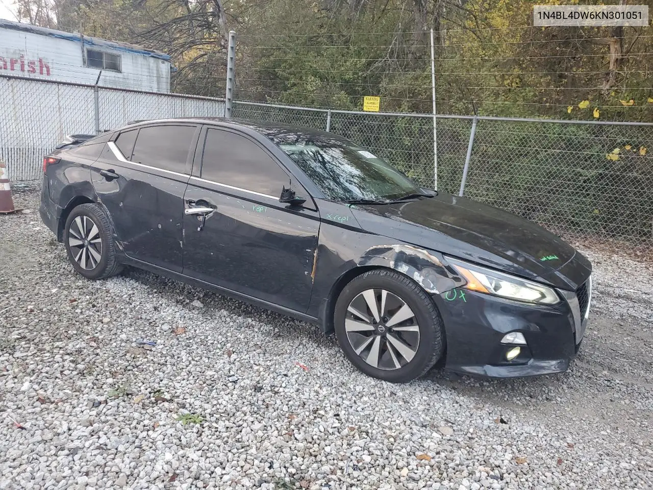 1N4BL4DW6KN301051 2019 Nissan Altima Sv