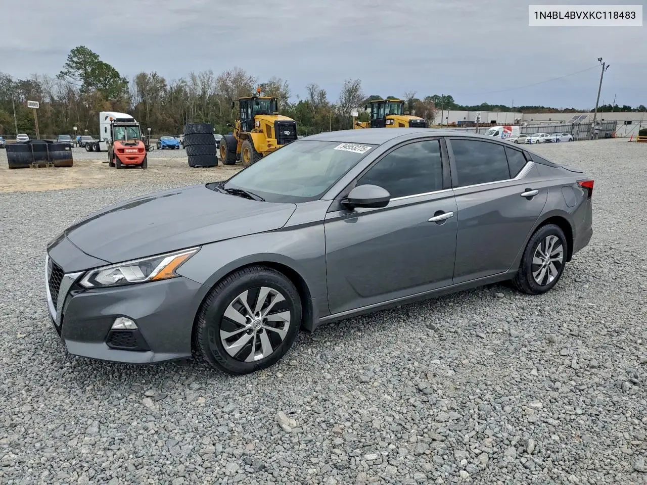 1N4BL4BVXKC118483 2019 Nissan Altima S