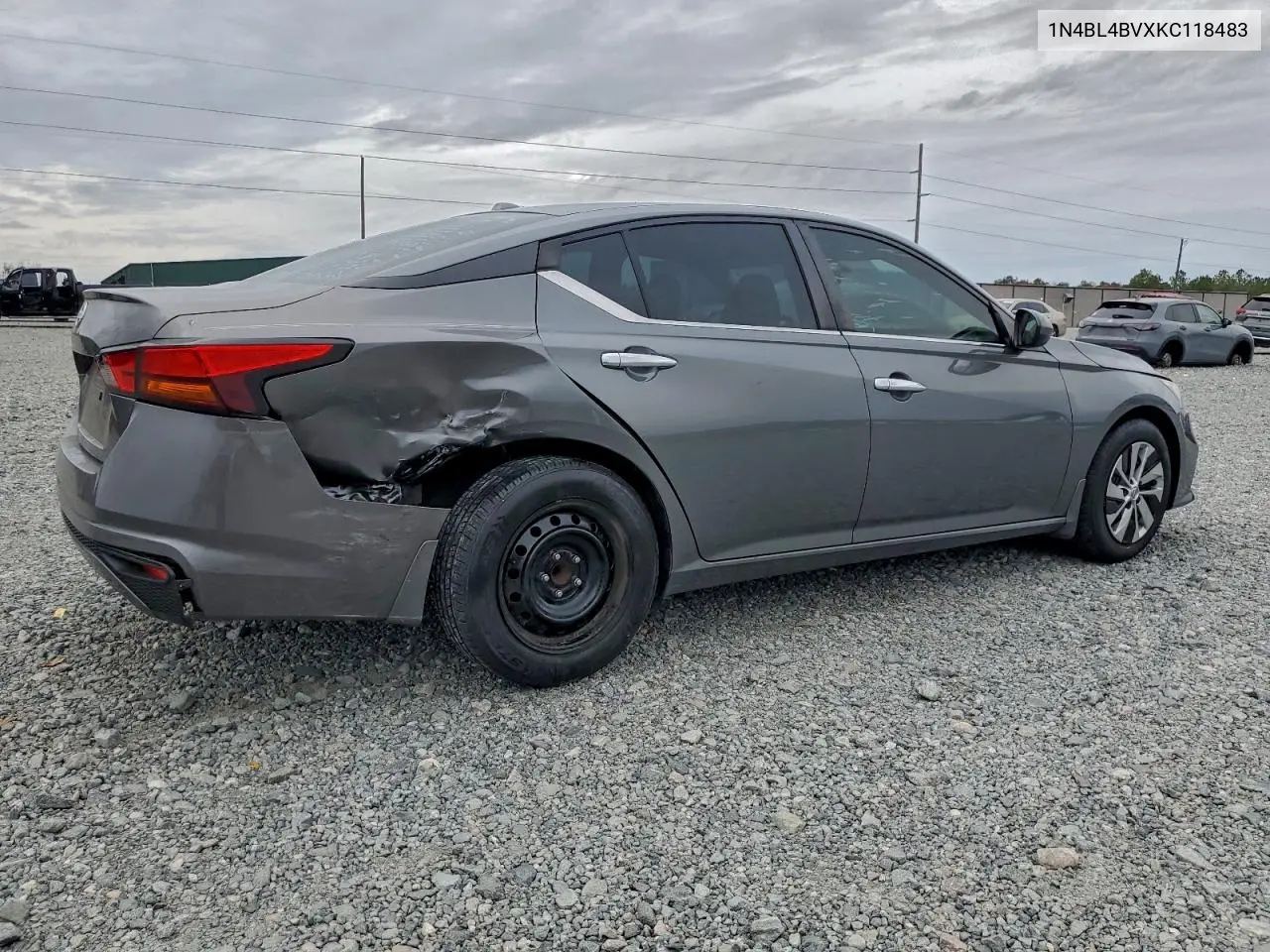 1N4BL4BVXKC118483 2019 Nissan Altima S