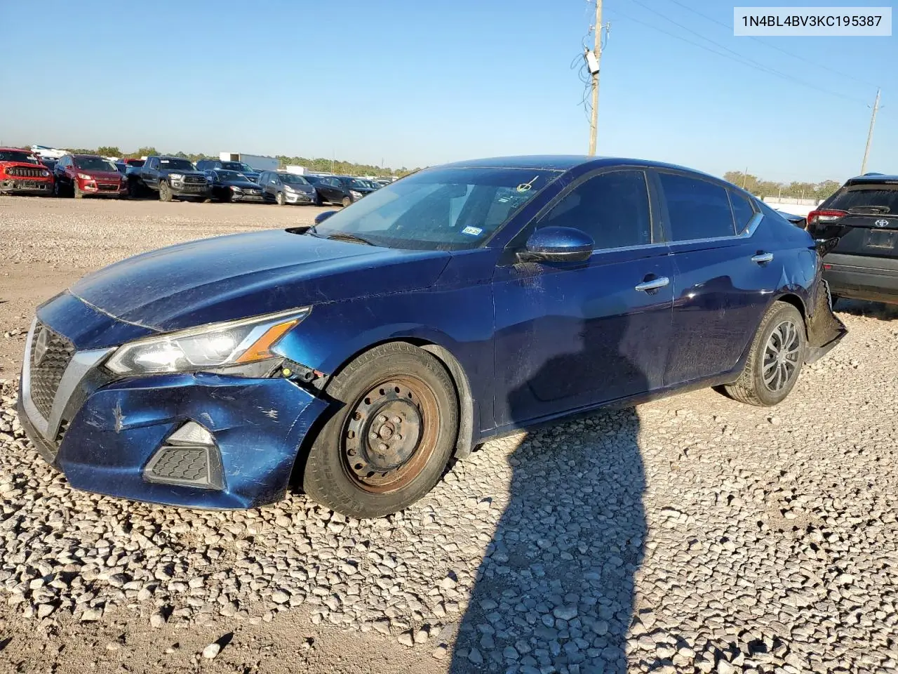 1N4BL4BV3KC195387 2019 Nissan Altima S