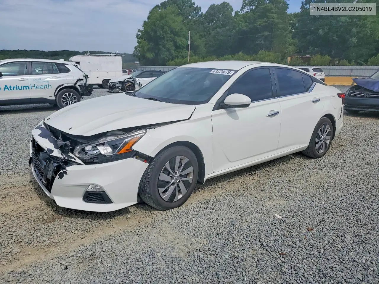 2020 Nissan Altima S VIN: 1N4BL4BV2LC205019 Lot: 61224676