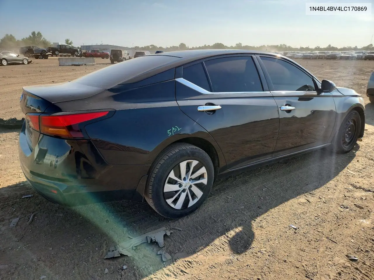 2020 Nissan Altima S VIN: 1N4BL4BV4LC170869 Lot: 61615316