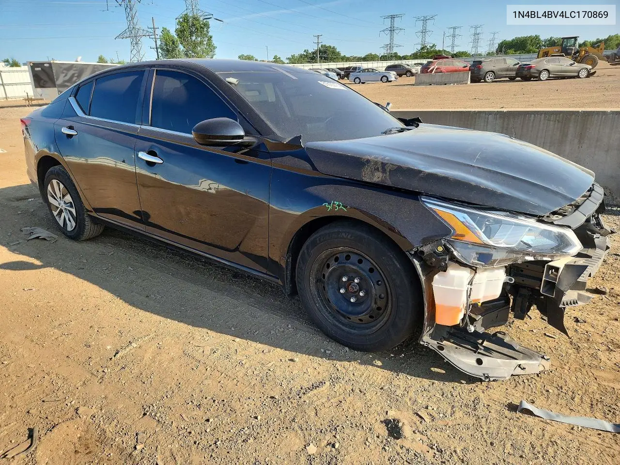 2020 Nissan Altima S VIN: 1N4BL4BV4LC170869 Lot: 61615316