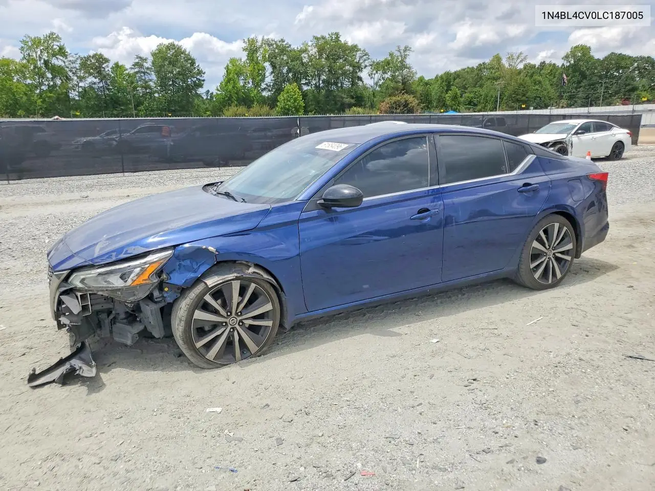 2020 Nissan Altima Sr VIN: 1N4BL4CV0LC187005 Lot: 61854096