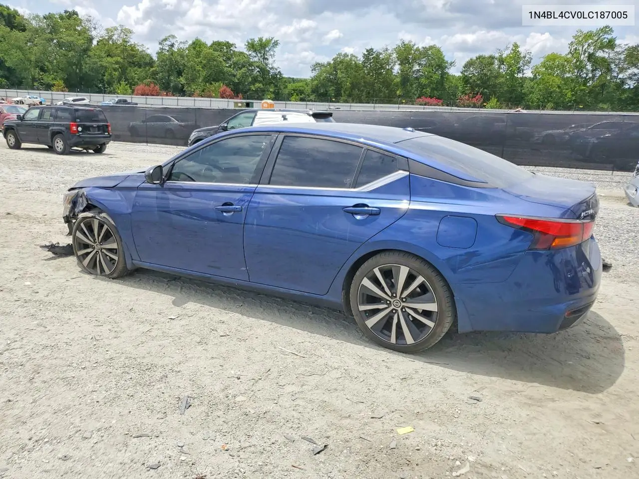 2020 Nissan Altima Sr VIN: 1N4BL4CV0LC187005 Lot: 61854096
