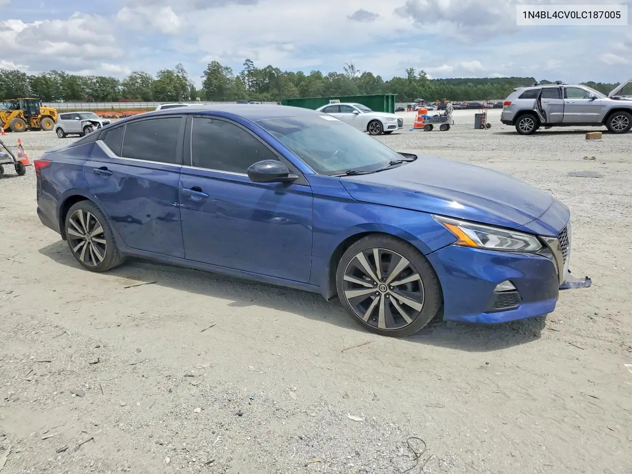 2020 Nissan Altima Sr VIN: 1N4BL4CV0LC187005 Lot: 61854096
