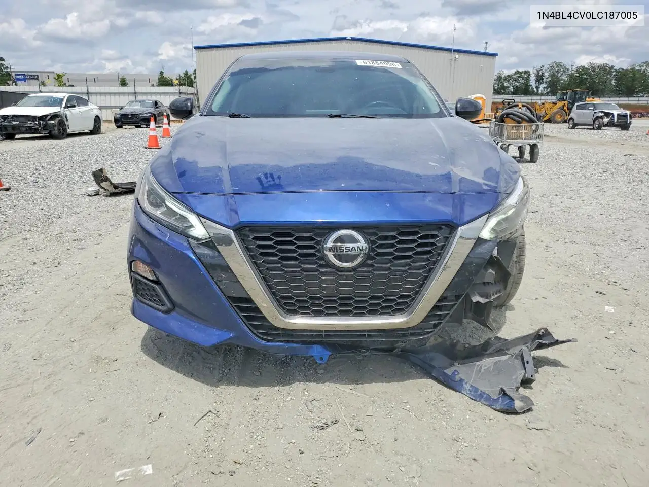 2020 Nissan Altima Sr VIN: 1N4BL4CV0LC187005 Lot: 61854096