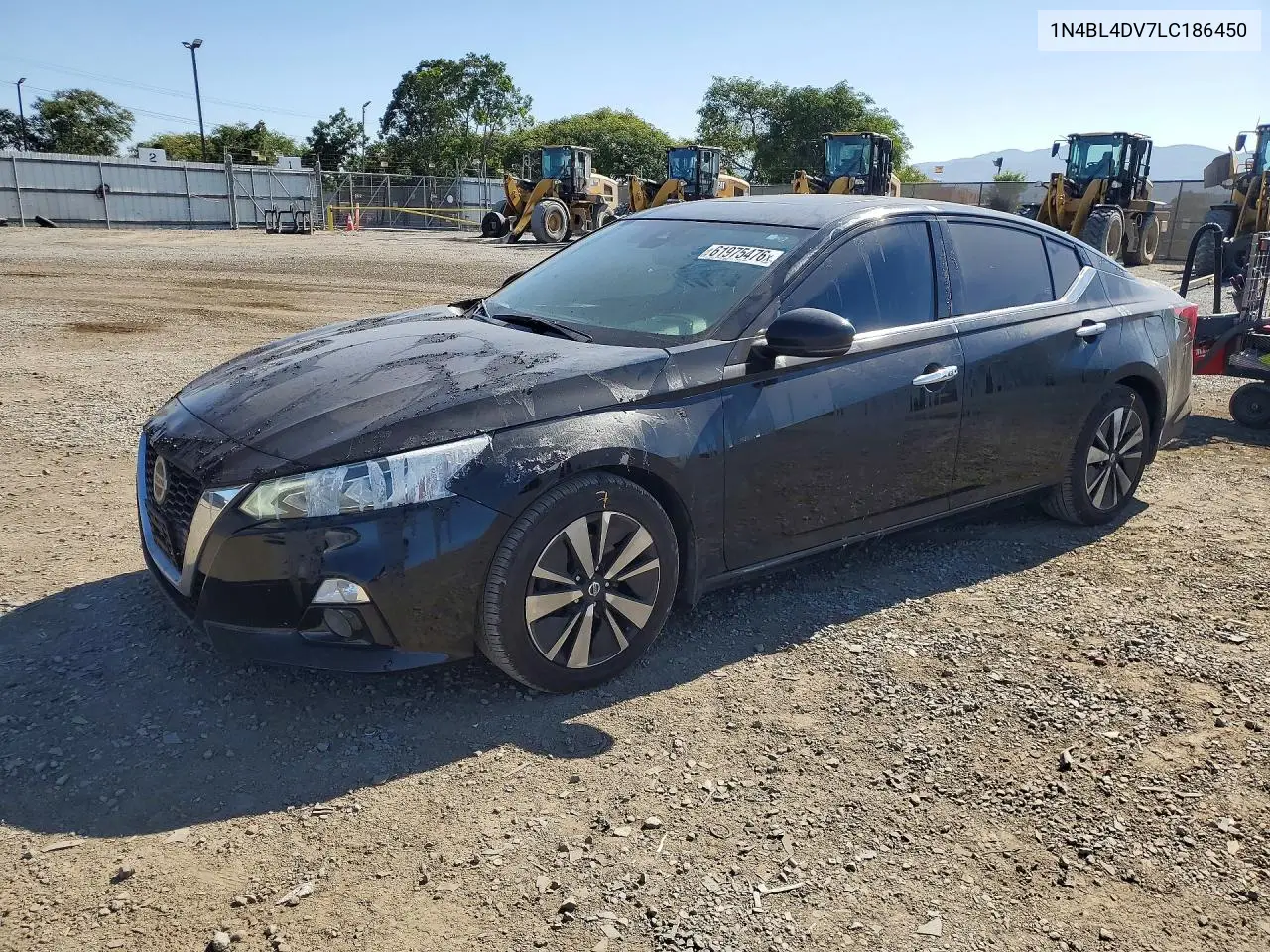 2020 Nissan Altima Sv VIN: 1N4BL4DV7LC186450 Lot: 61975476