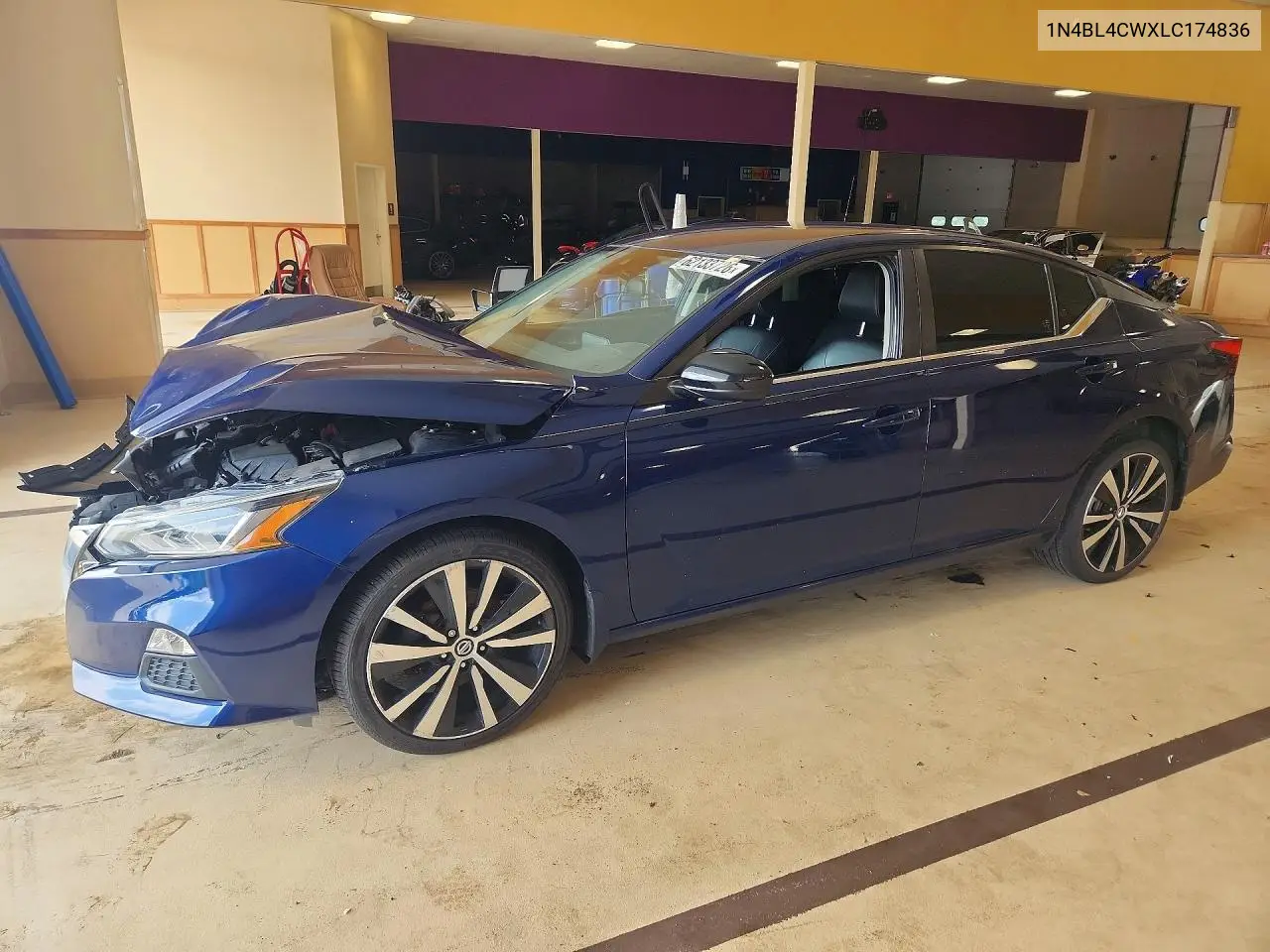 2020 Nissan Altima Sr VIN: 1N4BL4CWXLC174836 Lot: 62133726