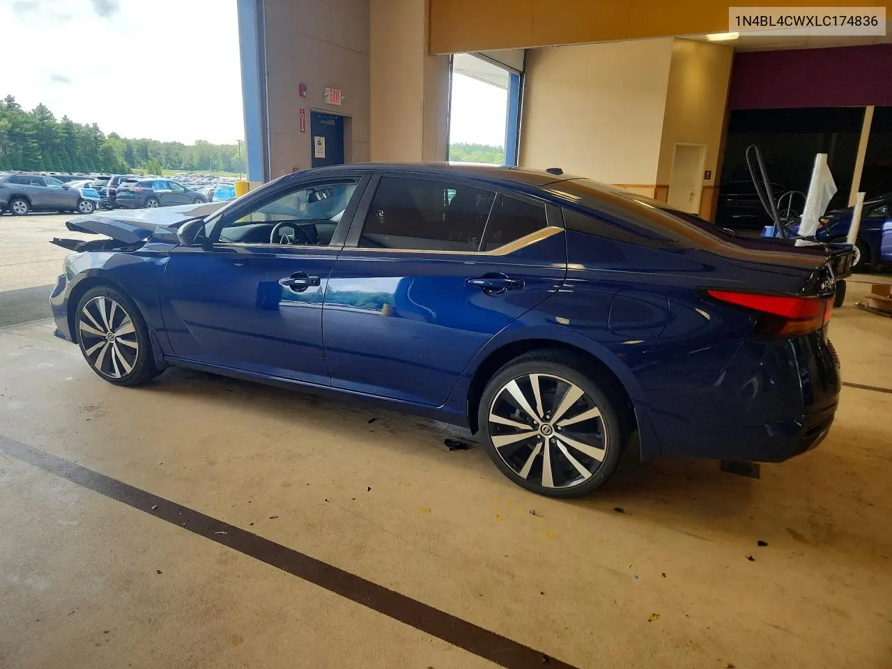 2020 Nissan Altima Sr VIN: 1N4BL4CWXLC174836 Lot: 62133726