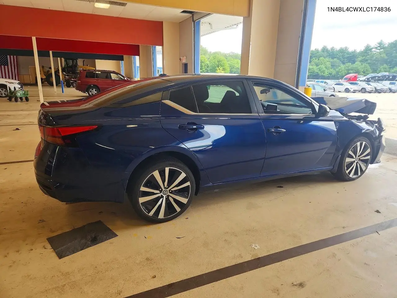 2020 Nissan Altima Sr VIN: 1N4BL4CWXLC174836 Lot: 62133726