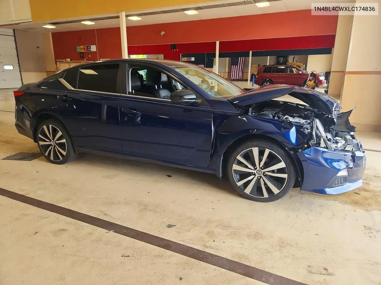 2020 Nissan Altima Sr VIN: 1N4BL4CWXLC174836 Lot: 62133726