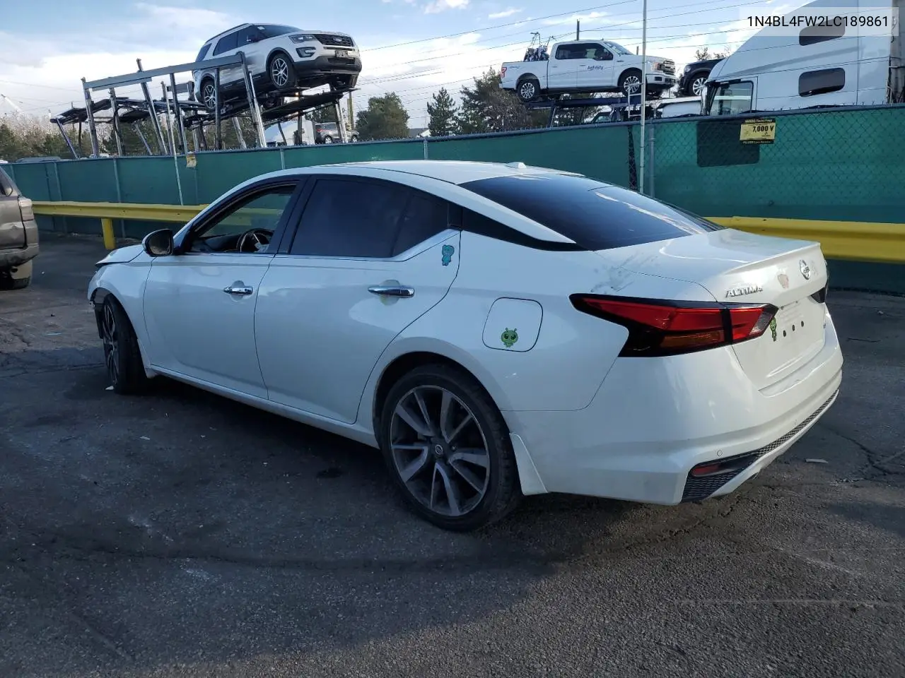 1N4BL4FW2LC189861 2020 Nissan Altima Platinum