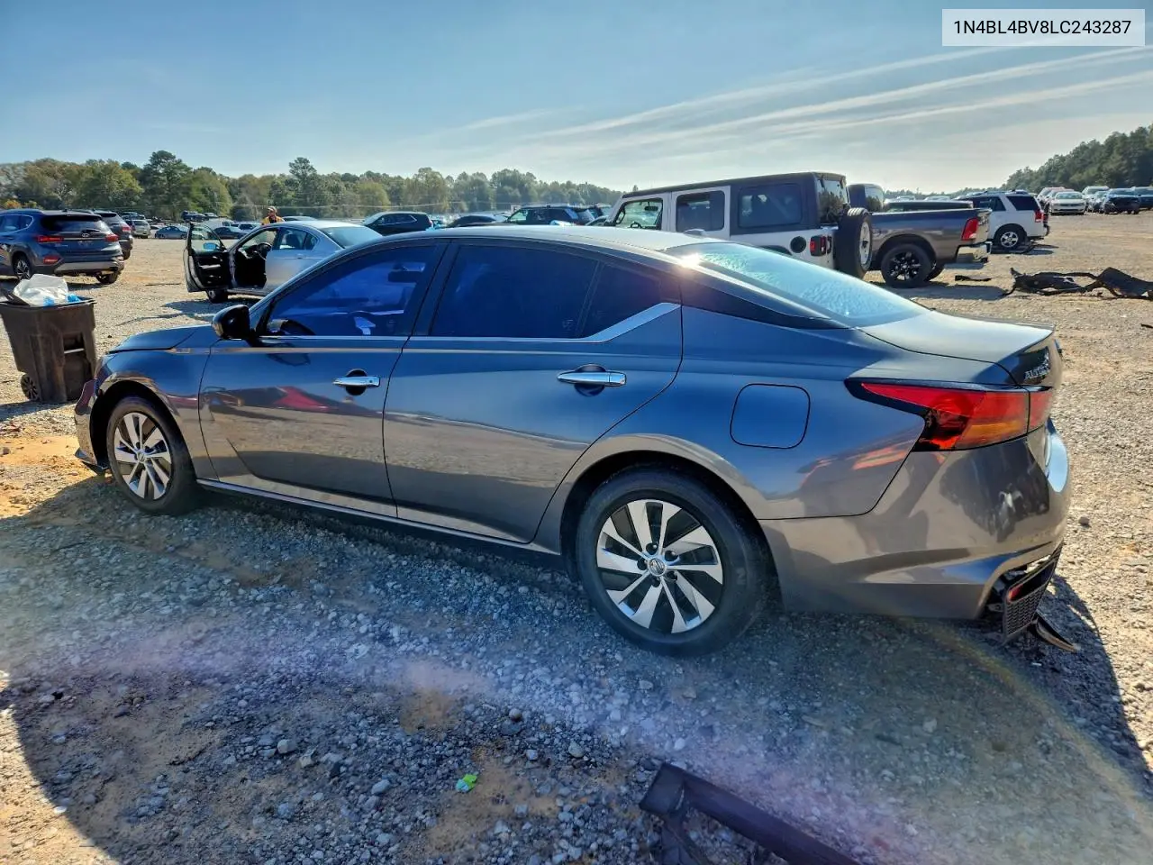 1N4BL4BV8LC243287 2020 Nissan Altima S