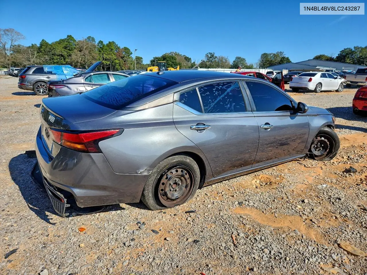 1N4BL4BV8LC243287 2020 Nissan Altima S