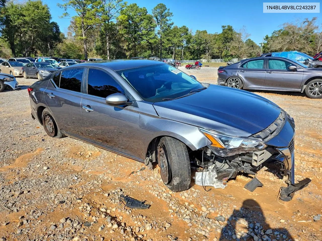 1N4BL4BV8LC243287 2020 Nissan Altima S