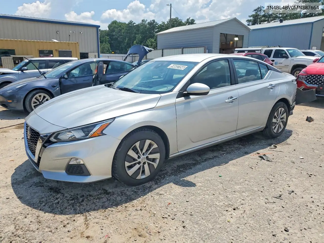 2021 Nissan Altima S VIN: 1N4BL4BV0MN387664 Lot: 59602356