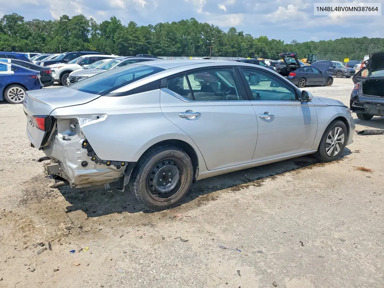 2021 Nissan Altima S VIN: 1N4BL4BV0MN387664 Lot: 59602356