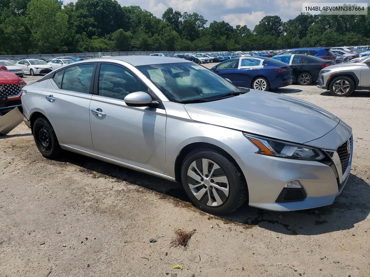 2021 Nissan Altima S VIN: 1N4BL4BV0MN387664 Lot: 59602356