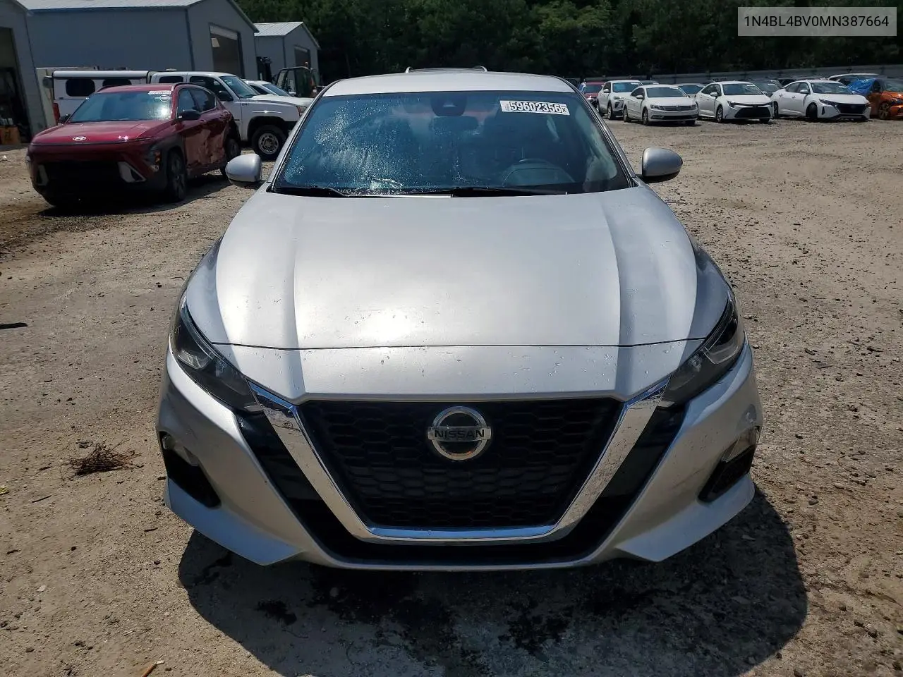 2021 Nissan Altima S VIN: 1N4BL4BV0MN387664 Lot: 59602356