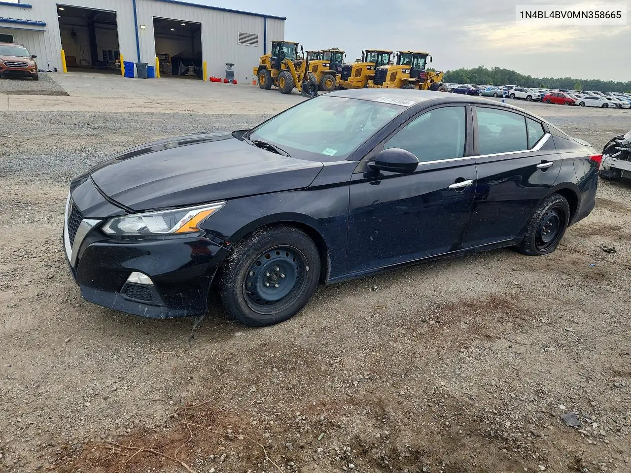 2021 Nissan Altima S VIN: 1N4BL4BV0MN358665 Lot: 61791956