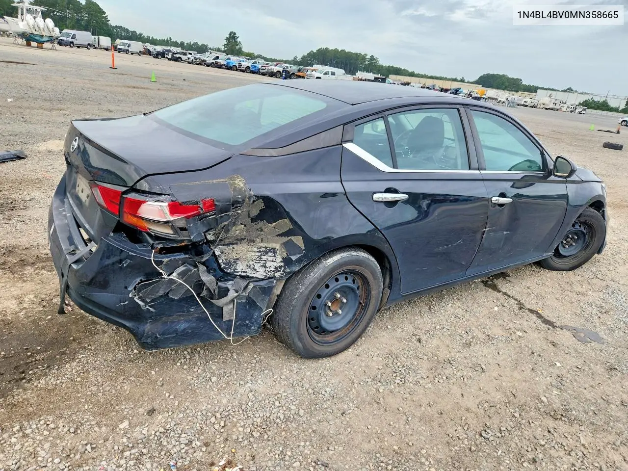 2021 Nissan Altima S VIN: 1N4BL4BV0MN358665 Lot: 61791956