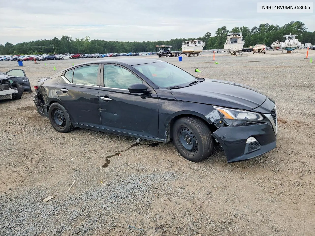 2021 Nissan Altima S VIN: 1N4BL4BV0MN358665 Lot: 61791956