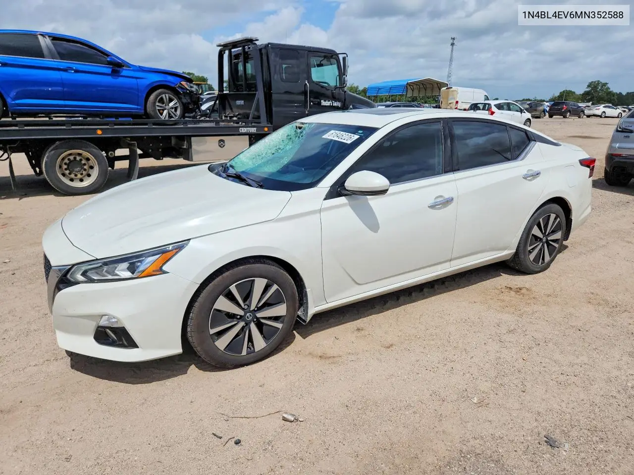 2021 Nissan Altima Sl VIN: 1N4BL4EV6MN352588 Lot: 61846226