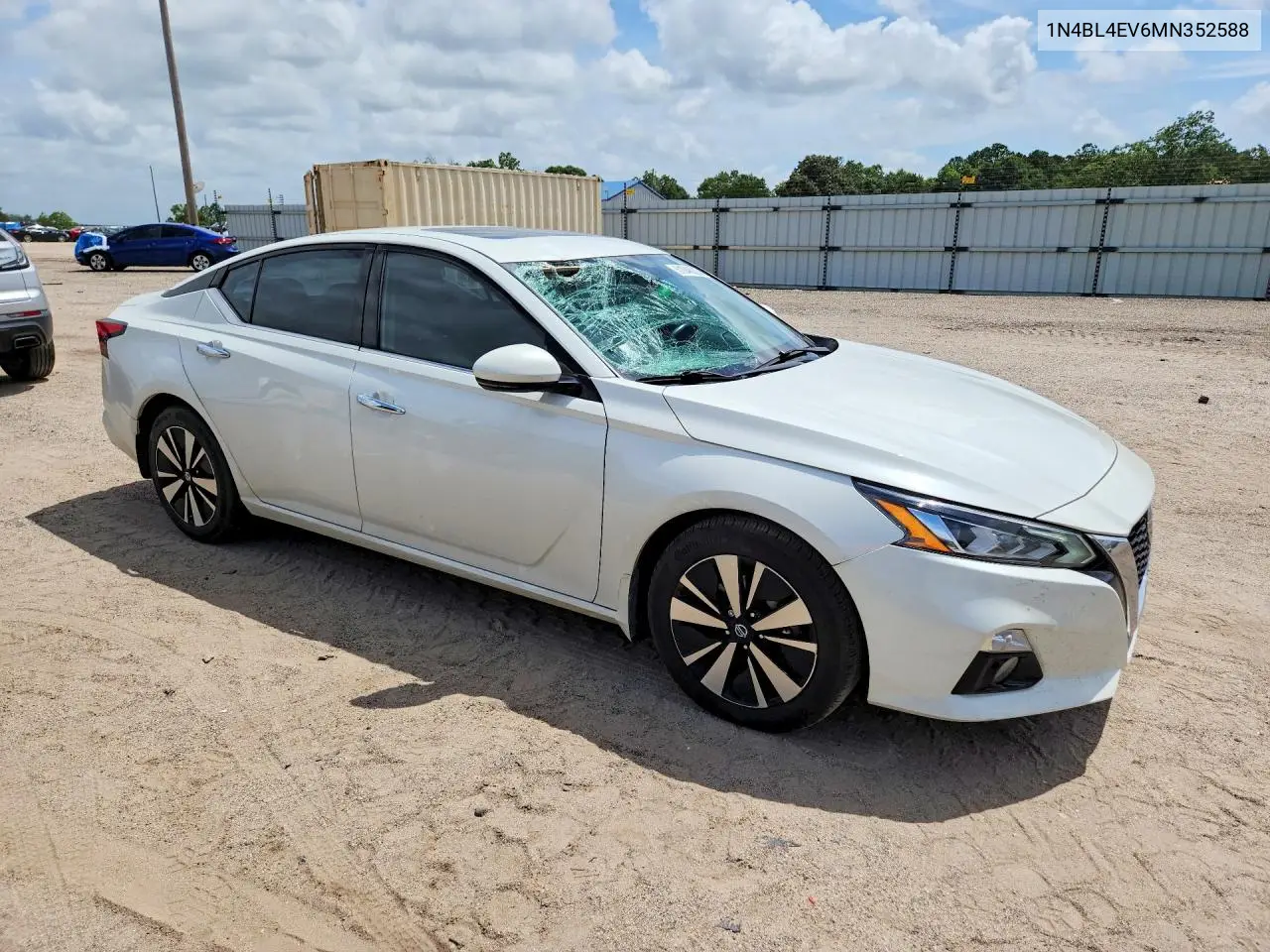 2021 Nissan Altima Sl VIN: 1N4BL4EV6MN352588 Lot: 61846226