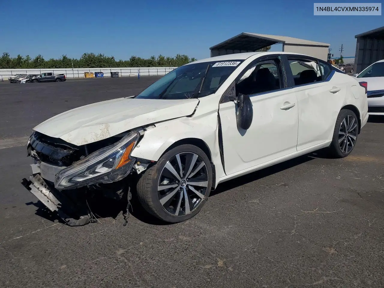 2021 Nissan Altima Sr VIN: 1N4BL4CVXMN335974 Lot: 61912336