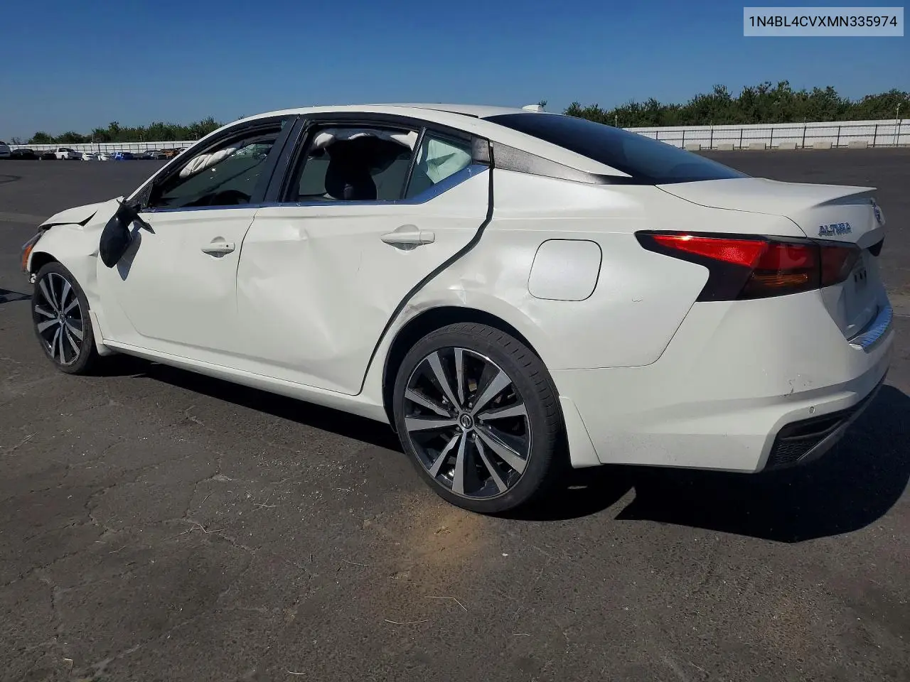 2021 Nissan Altima Sr VIN: 1N4BL4CVXMN335974 Lot: 61912336